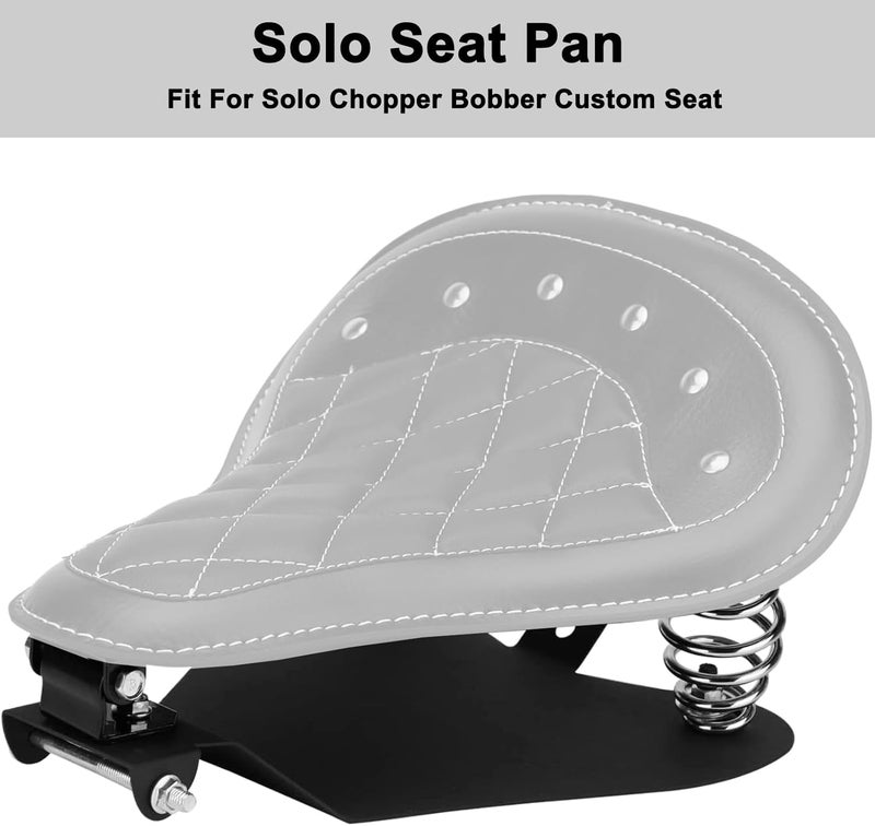 DgNeLai Motorcycle Solo Seat Base Plate Drive Seat Base Pan Replacement for Harley Sportster XL 1200 883 48 Chopper Bobber Seats Custom - Image 2